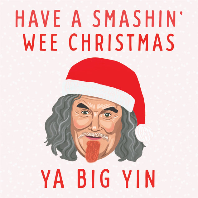 Billy Connolly Christmas Card - 1