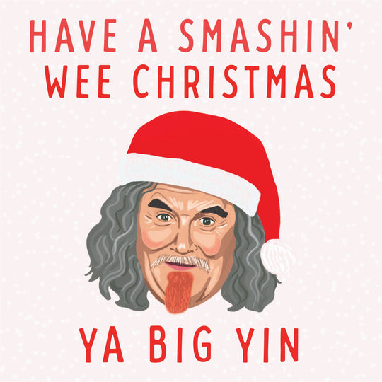 Billy Connolly Christmas Card