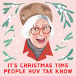 Isa Still Game Christmas Card - 1