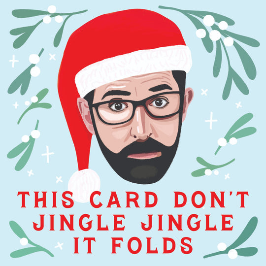 Louis Theroux Jingle Christmas Card