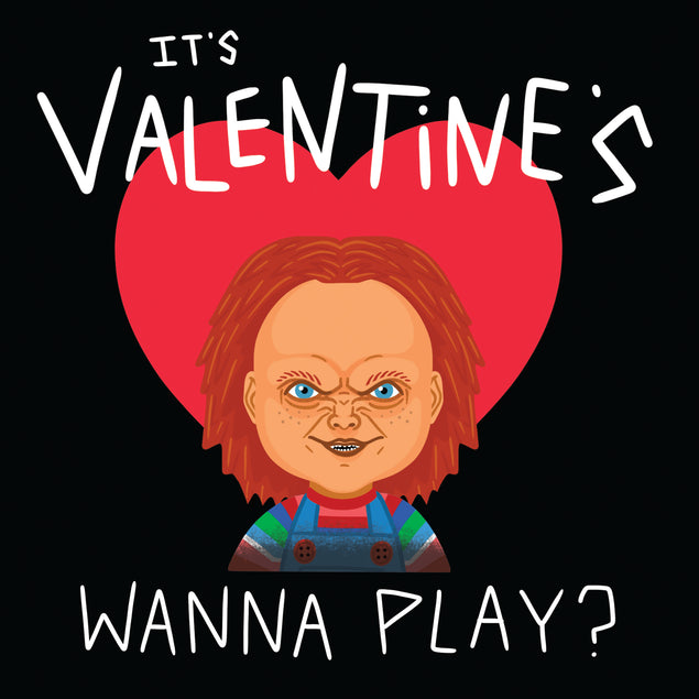 It's Valentine's Wanna Play? Chucky Card Season_Valentine's Day Seo_Scary