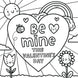 Be Mine Big Heart Valentine's Day Card