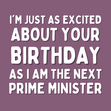 Next Prime Minister Birthday - 1