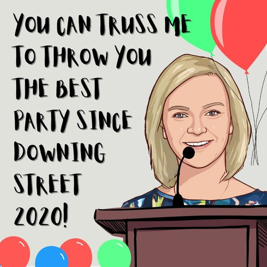 Liz Truss Birthday Card