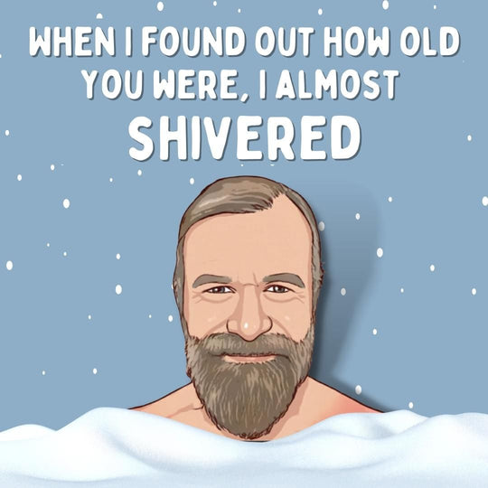 Wim Hoff Birthday Card