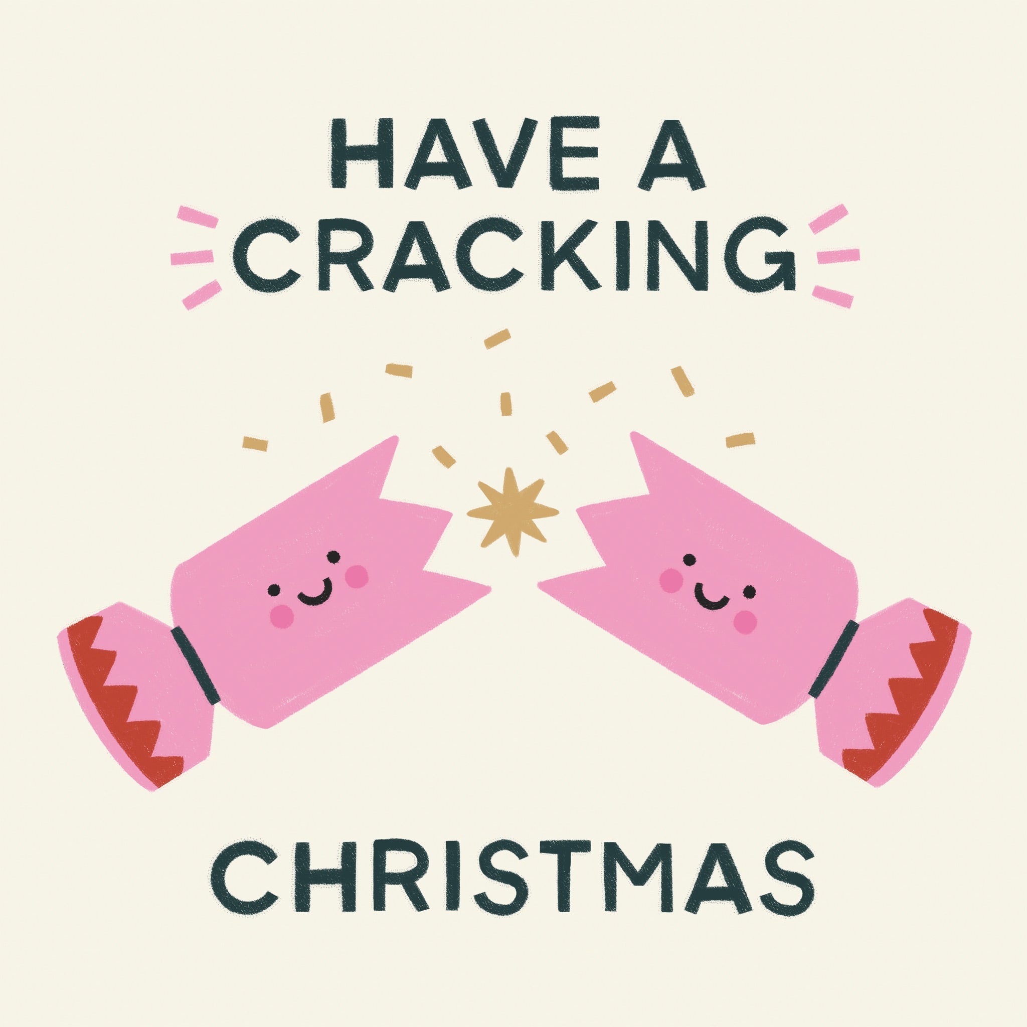 Cute Christmas Cracker Card – Boomf