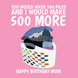 Happy Birthday Mum Laundry Card