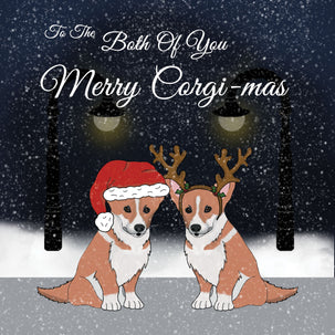 Christmas Merry Corgi-mas - 1