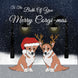 Christmas Merry Corgi-mas Card