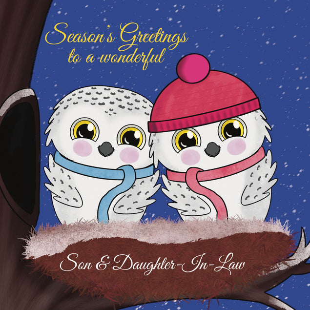 Christmas Owls Son and Daughter-In-Law - 1