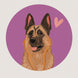 German Shepherd Card
