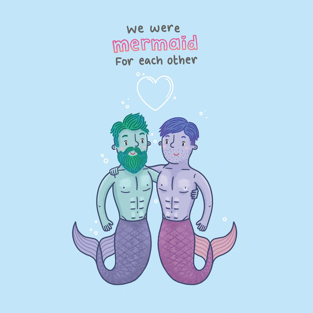 We Were Mermaid Card