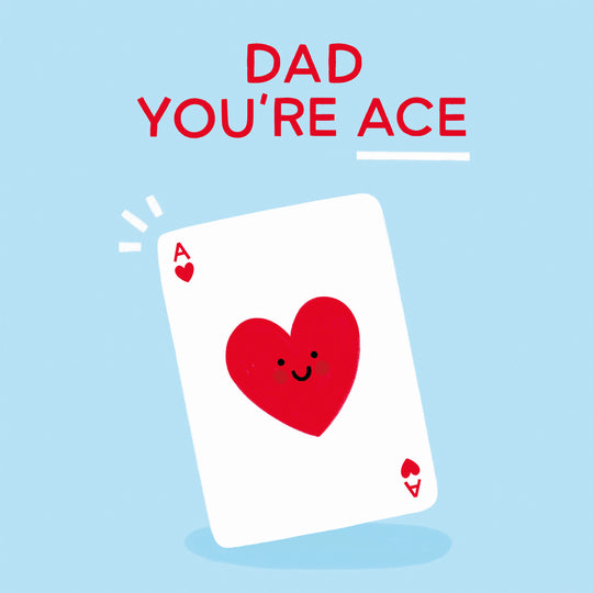 Dad You're Ace! Card