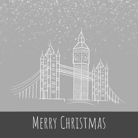 Merry Christmas London Snowfall