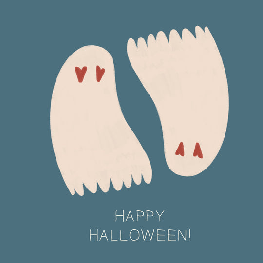 Happy Halloween Love Ghost Couple