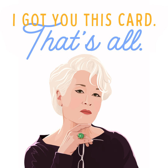 The Devil Wears Prada That's All Birthday Card