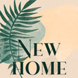 New Home Abstract Palm Leaf  - 1