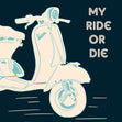 Ride or Die Motorcycle Card - 1