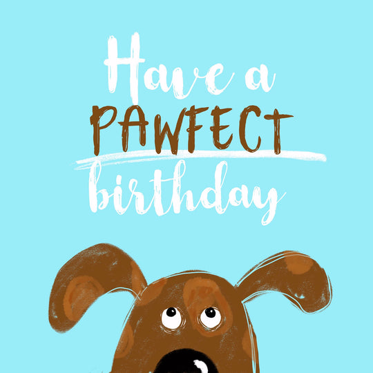 Have A Pawfect Birthday Card