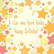 A Star Was Born Today Card