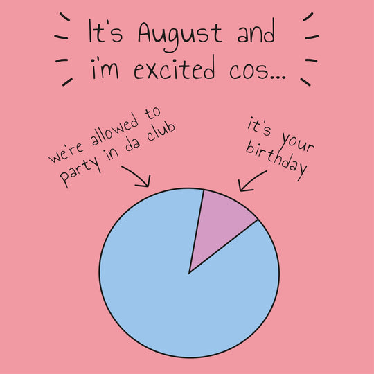 It's August and I'm excited cos Card