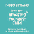 From The Amazing Youngest Child Birthday - 1