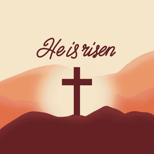 He Is Risen Easter Card