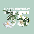 Simple Floral Happy 35th Birthday