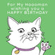 For my Hooman Card
