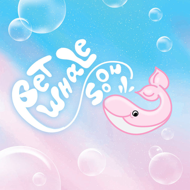 Get Whale Soon Pink Card