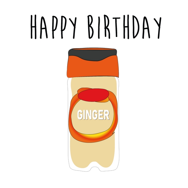 Happy Birthday Ginger - 1
