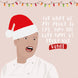 May The Lord Make Us Not Vomit Gordon Ramsey Christmas Card