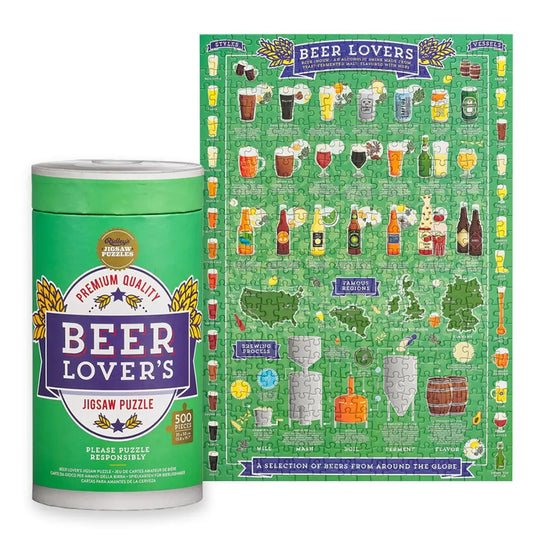 Beer Lover's 500 Piece Puzzle