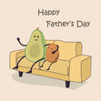 Happy Father's Day Avocado Card