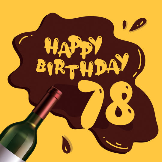 Happy 78th Birthday Card