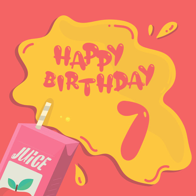 Open Juice Happy 7th Birthday