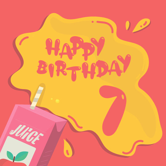 Open Juice Happy 7th Birthday