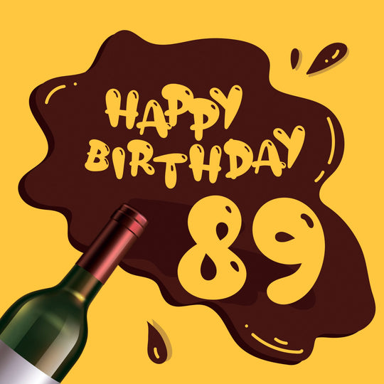 Happy 89th Birthday Card