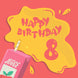 Open Juice Happy 8th Birthday