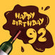 Happy 92nd Birthday Card