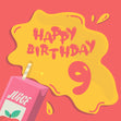 Open Juice Happy 9th Birthday