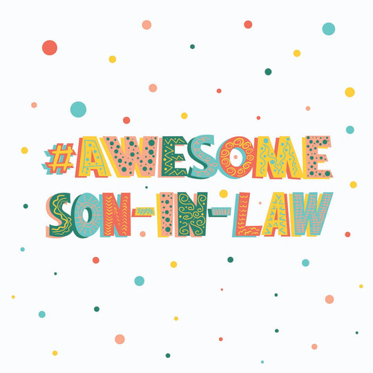 Awesome Son-In-Law Card