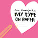 My Type On Paper Card