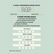 Dad Review Card - 1