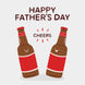 Cute Beer Bottles Father's Day Card