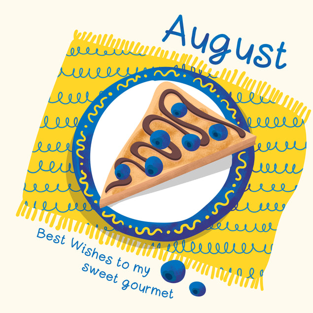 August Best Wishes Gourmet