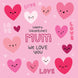 Happy Valentine's Mum Cute Hearts Card