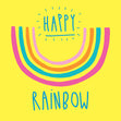 Happy Rainbow Card