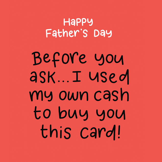 Before You Ask... Card