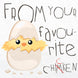 From Favourite Chimken Card